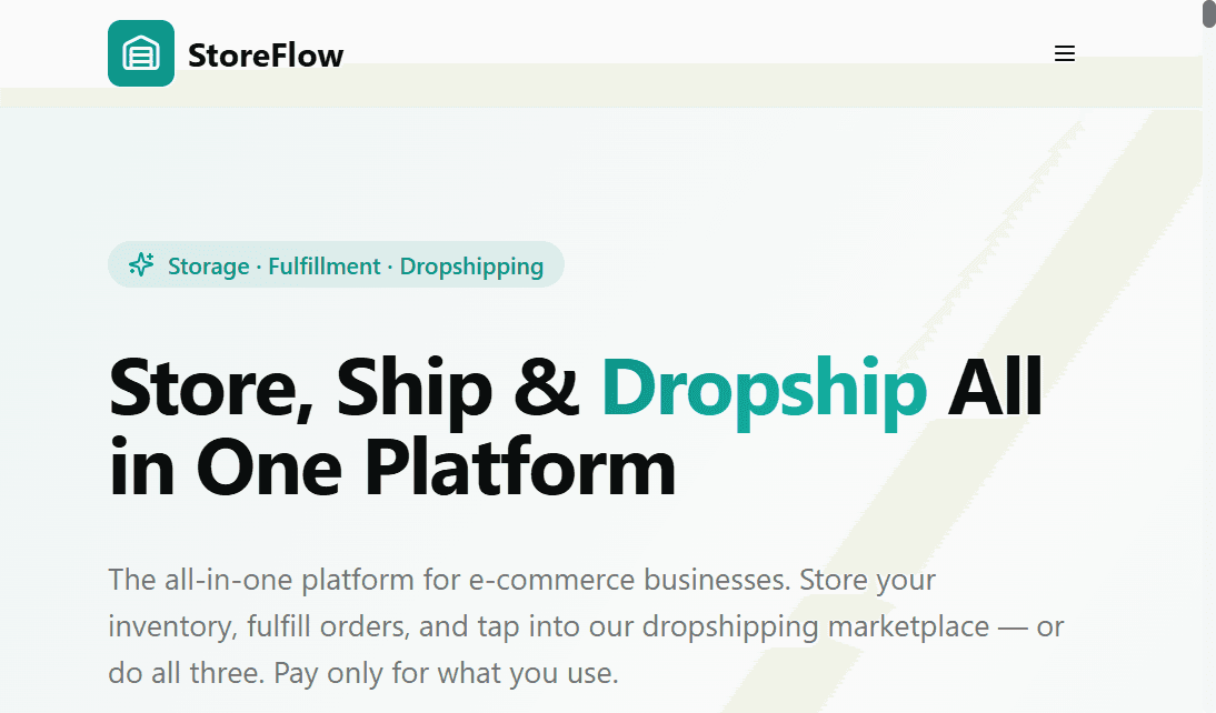 StoreFlow screenshot
